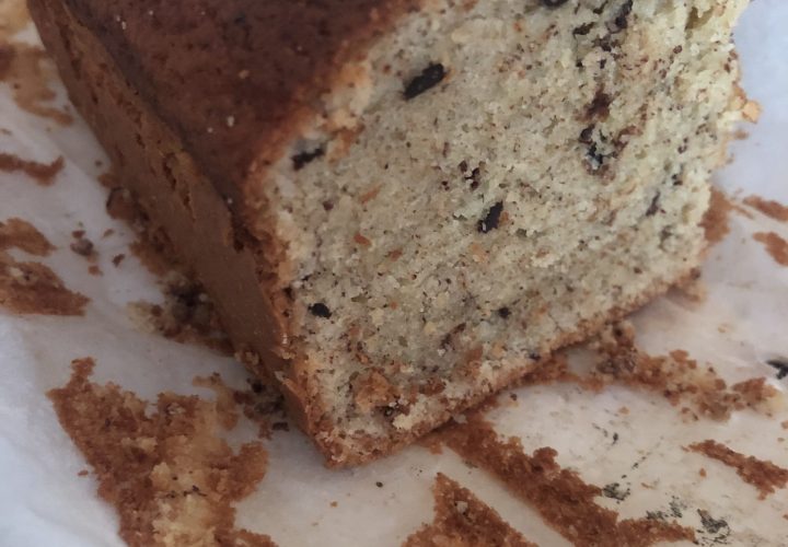 plumcake nocciole e cioccolato